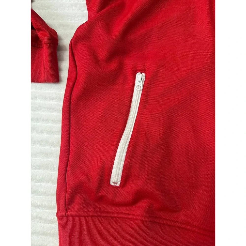 Vintage Y2K Ecko Unltd Mens XL Red Full Zip Track Jacket Embroidered EU Patch